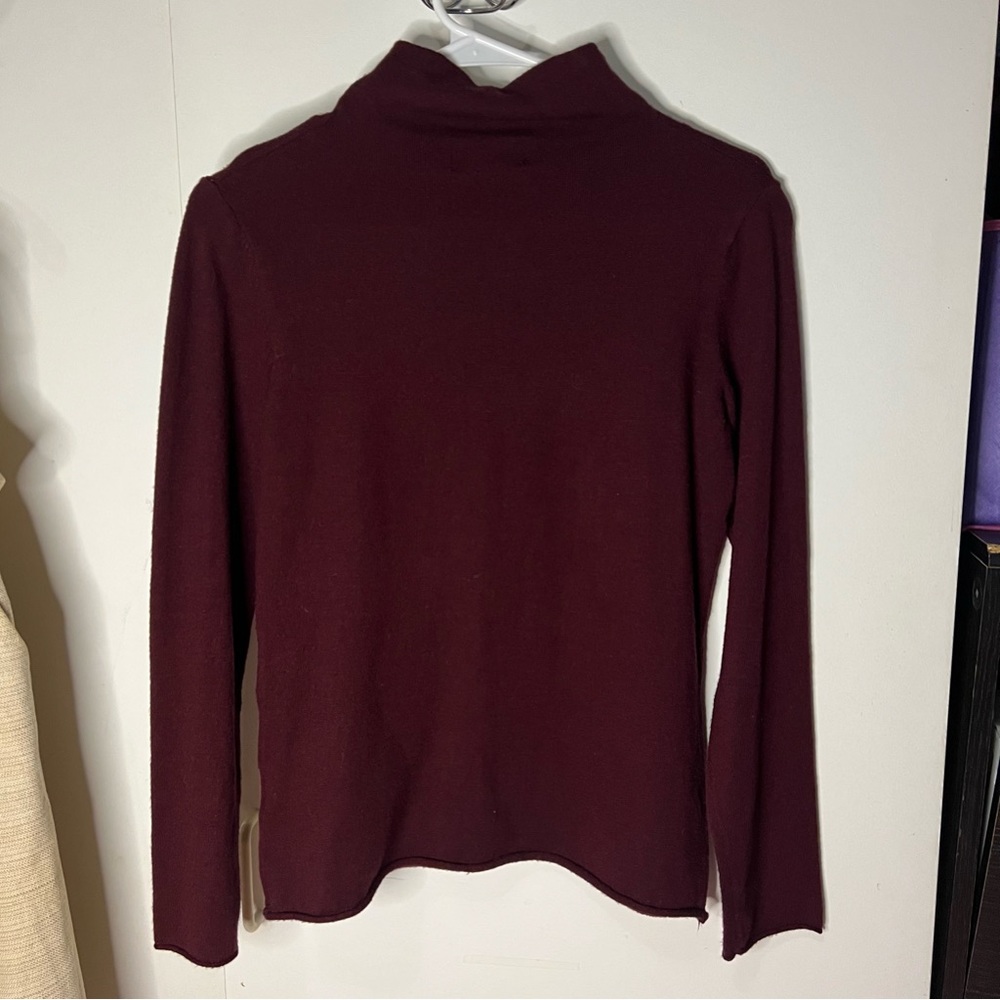 Premise burgundy soft small women’s sweater